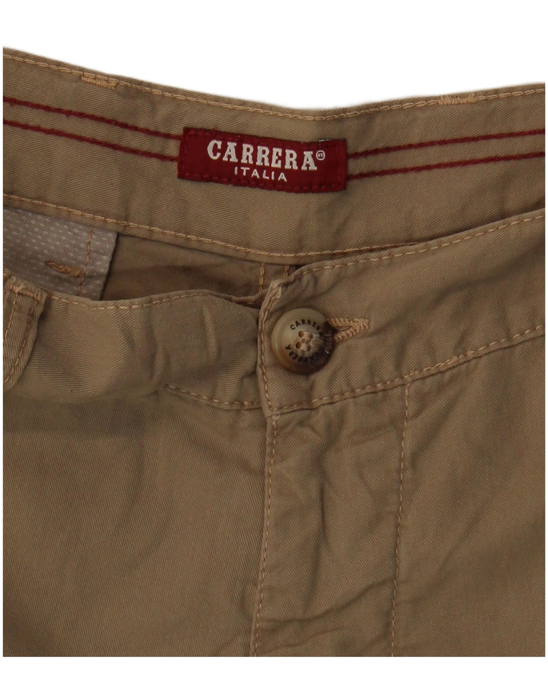 Pantalones cortos tipo cargo Carrera para hombre W32 Marrón medio
