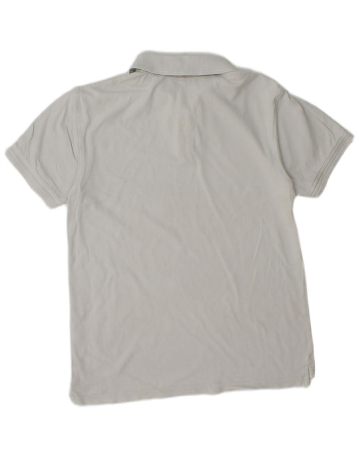 LEVI'S Polo para hombre de algodón color block blanco pequeño