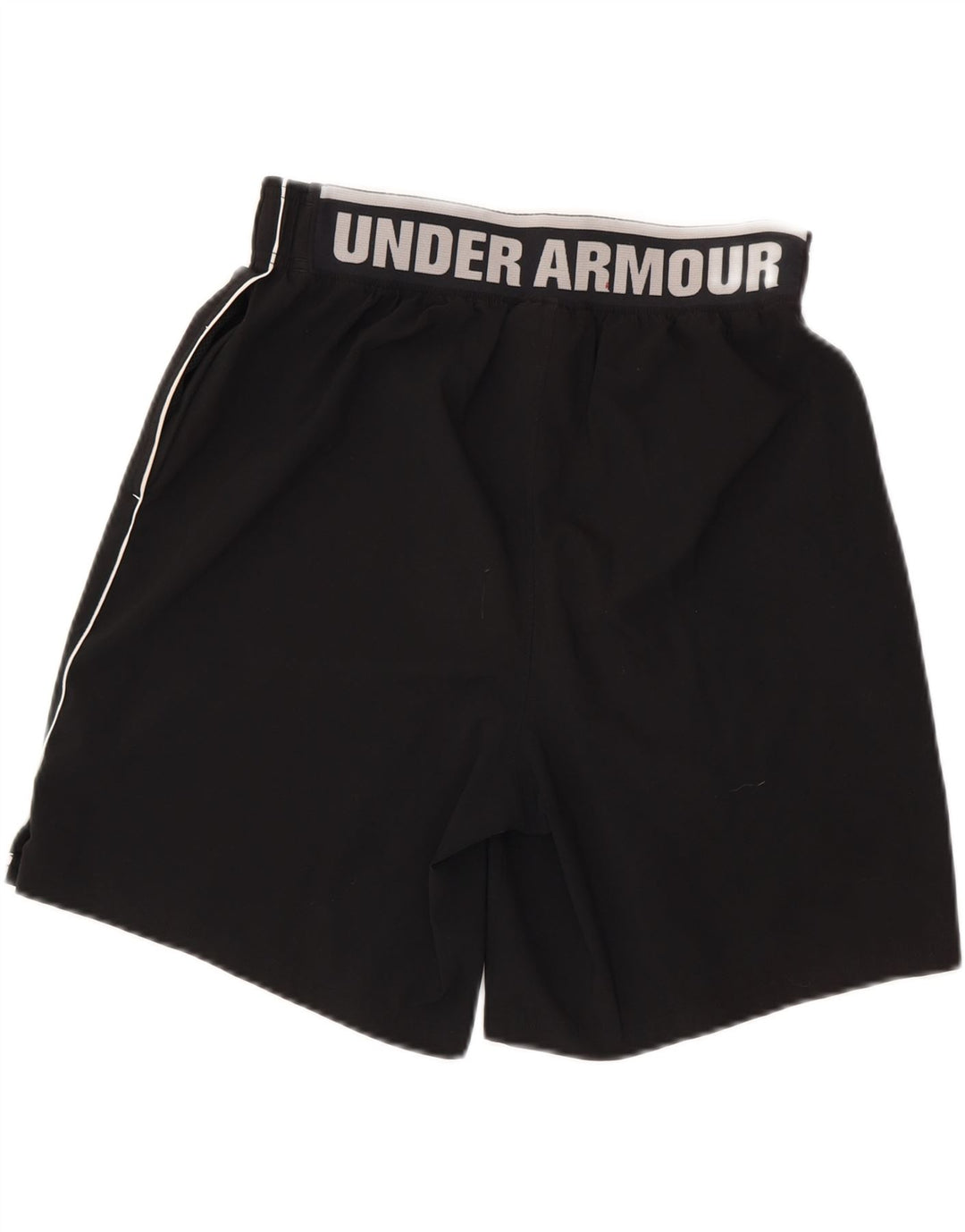 UNDER ARMOUR Pantalones cortos deportivos gráficos para hombre Poliéster negro mediano