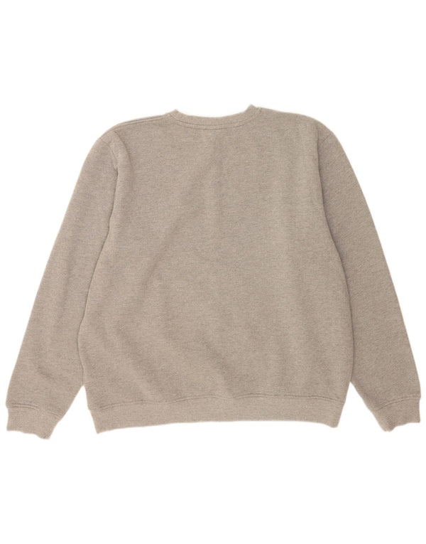 Kappa Hombre Sudadera Jumper 2XL Gris Algodón