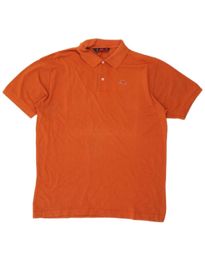 KAPPA Polo Hombre 2XL Naranja Algodón