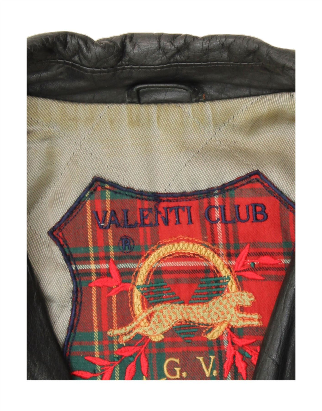 VINTAGE Mens Leather Jacket IT 50 Large Black Leather Vintage Vintage and Second-Hand Vintage from Messina Hembry 