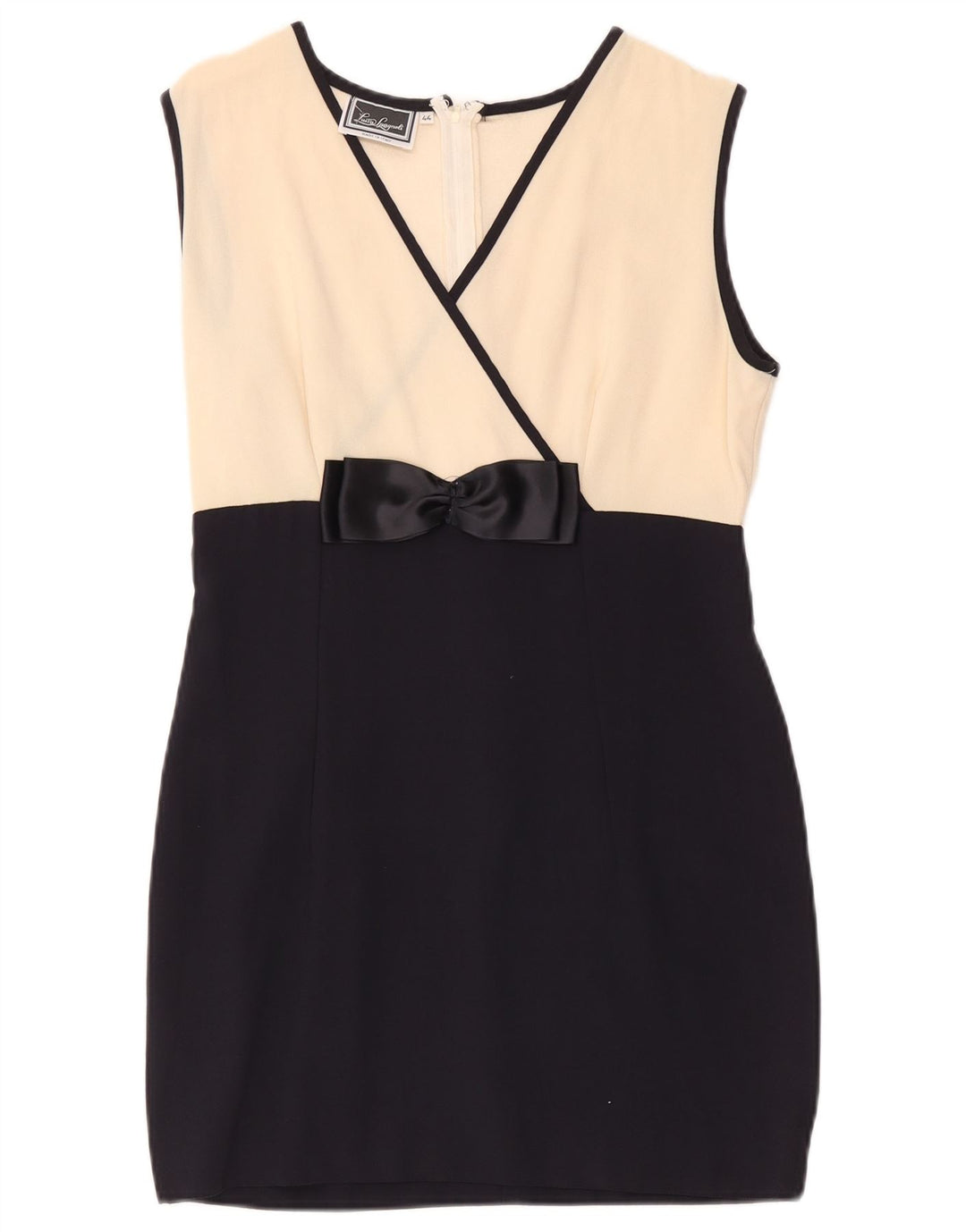 Luisa Spagnoli Vestido tubo sin mangas para mujer IT 44 Medium Black
