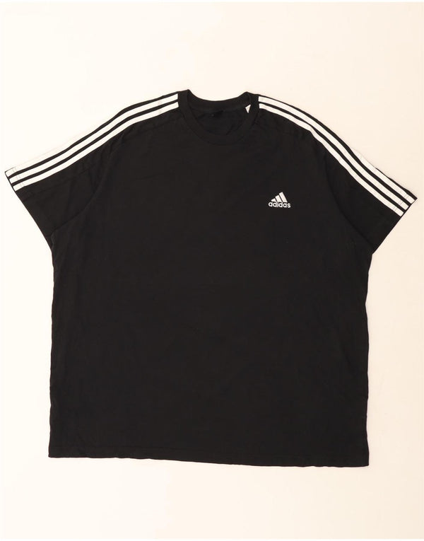 Adidas Camiseta Hombre Top 2XL Algodón Negro