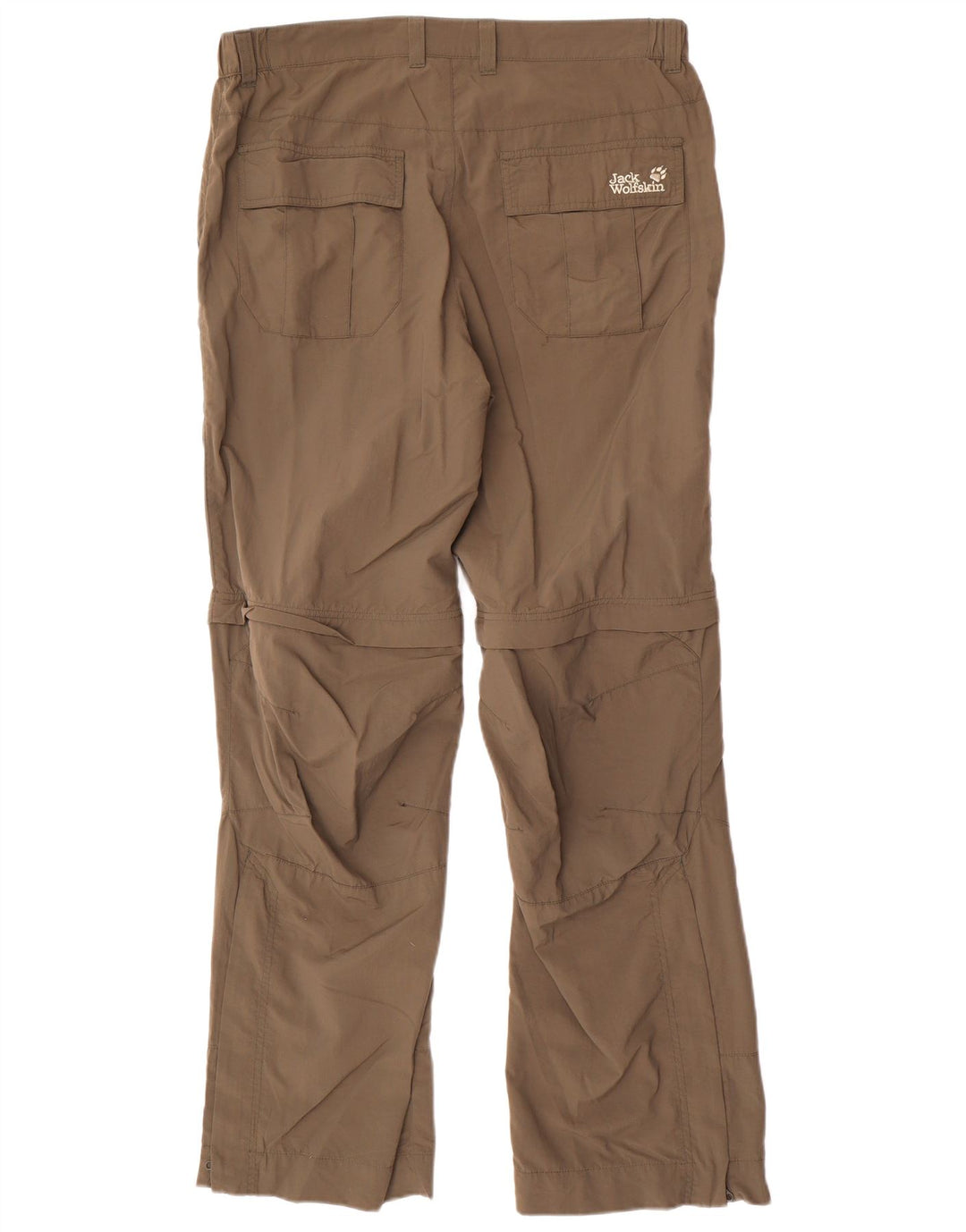 Pantalones informales rectos para hombre Jack Wolfskin W36 L33 Poliamida beige