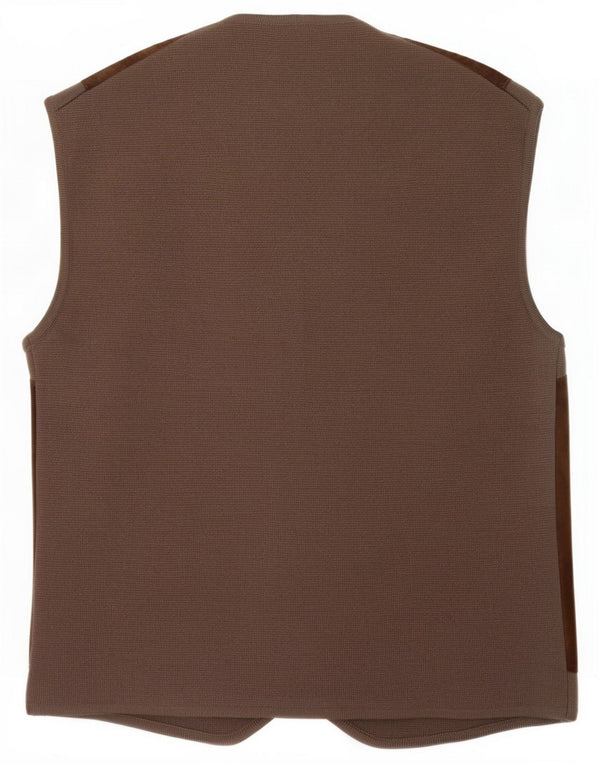 Luciana Chaleco para mujer UK 8 Small Brown