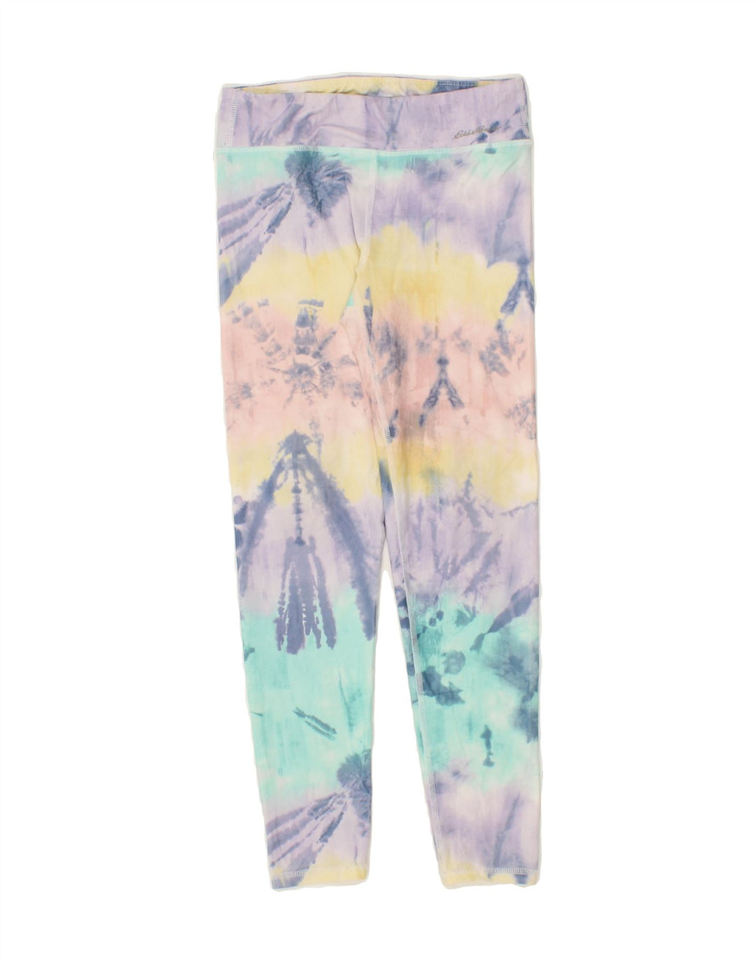 EDDIE BAUER Girls Leggings 14-15 Years Large Multicoloured Tie Dye Vintage Eddie Bauer and Second-Hand Eddie Bauer from Messina Hembry 