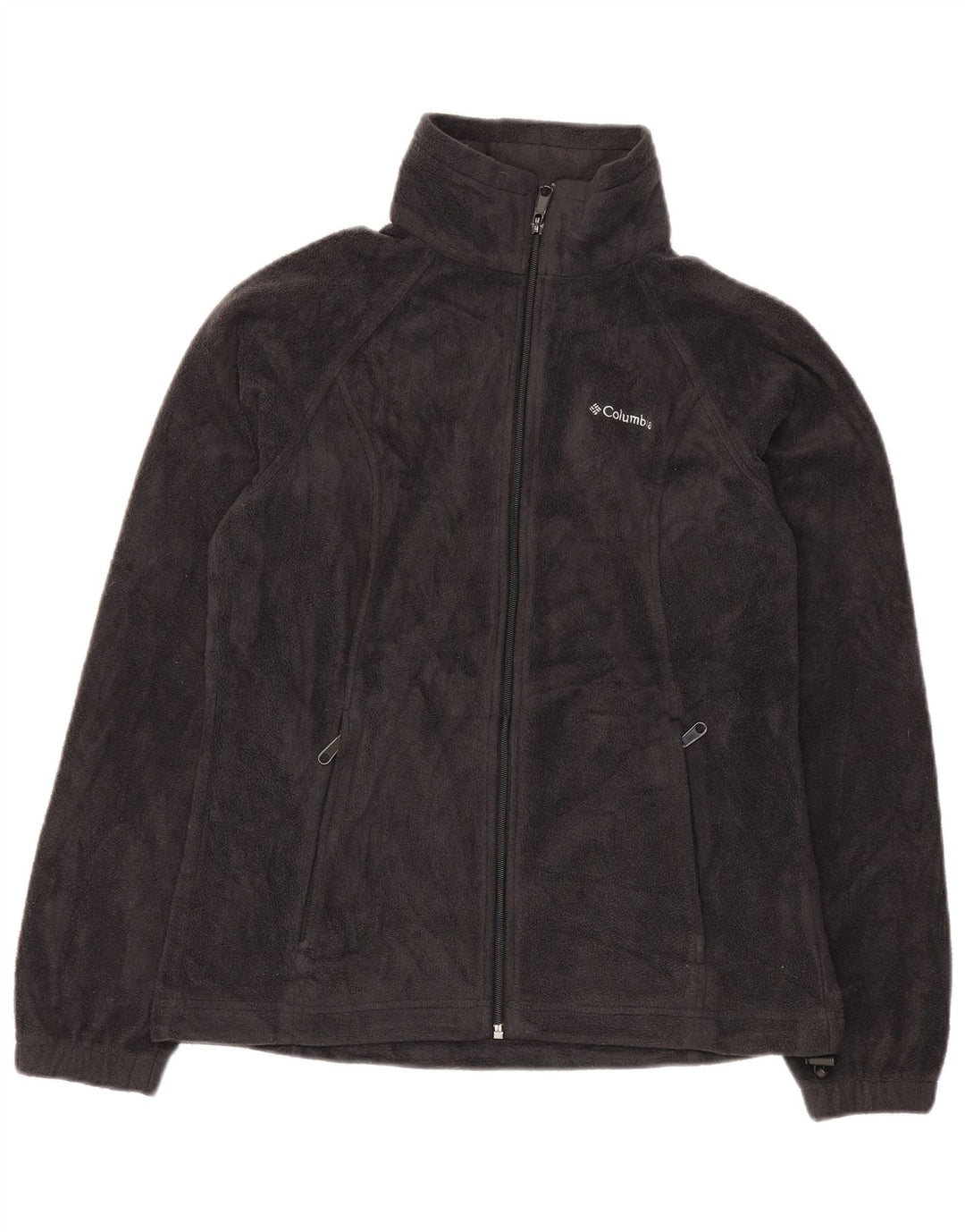 Chaqueta polar COLUMBIA para mujer UK 44 Mediana Poliéster negro