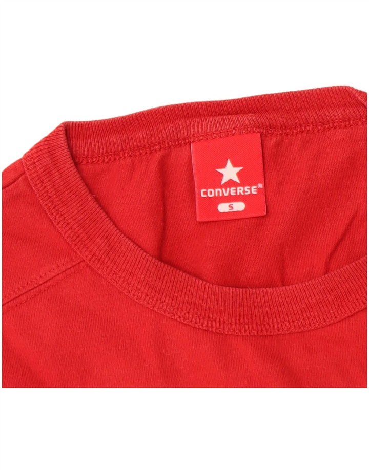 Converse Hombres All Star Graphic Chaleco Top Pequeño Algodón Rojo