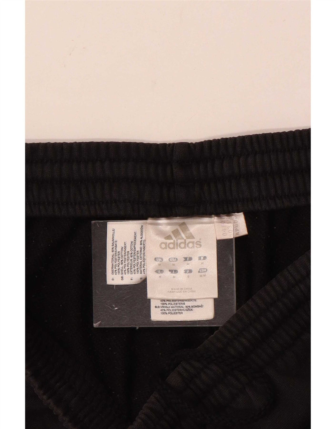 Pantalón De Chándal Adidas Hombre Mediano Negro Algodón