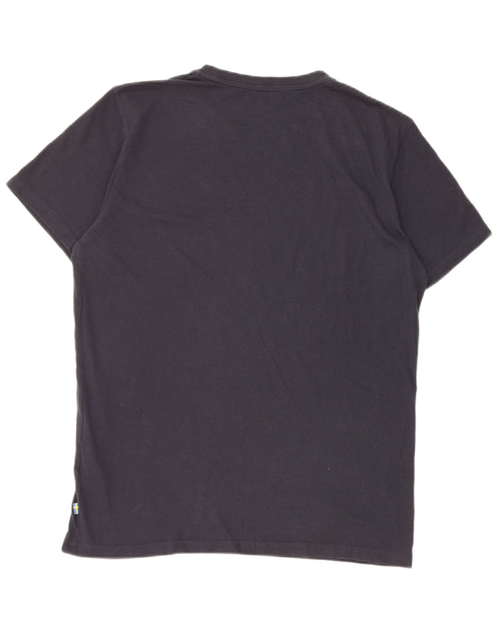 Fjall Raven - Camiseta para hombre, talla mediana, algodón negro