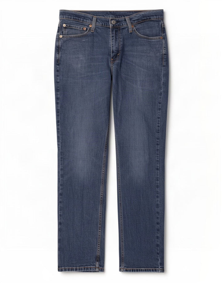 Levi's Hombre 511 Slim Jeans W32 L32 Algodón Azul