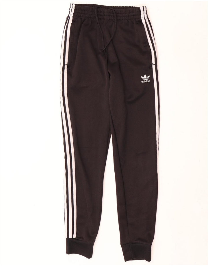 Adidas Hombre Pantalones De Chándal Joggers Small Negro Poliéster
