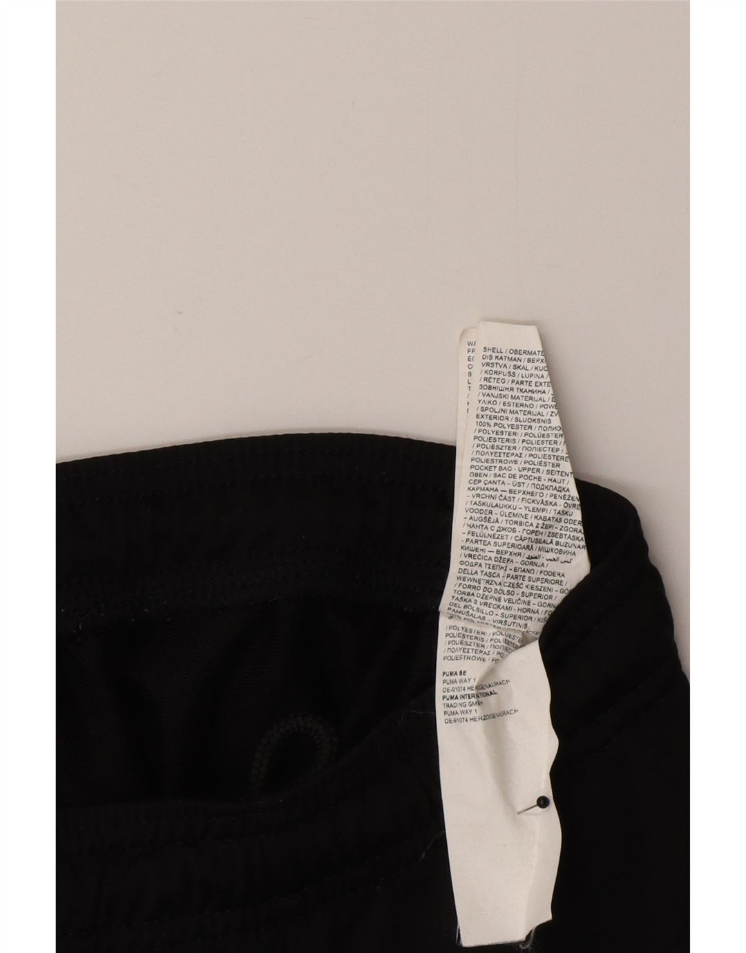 Puma Pantalones De Chándal Para Hombre Joggers Small Negro Poliéster