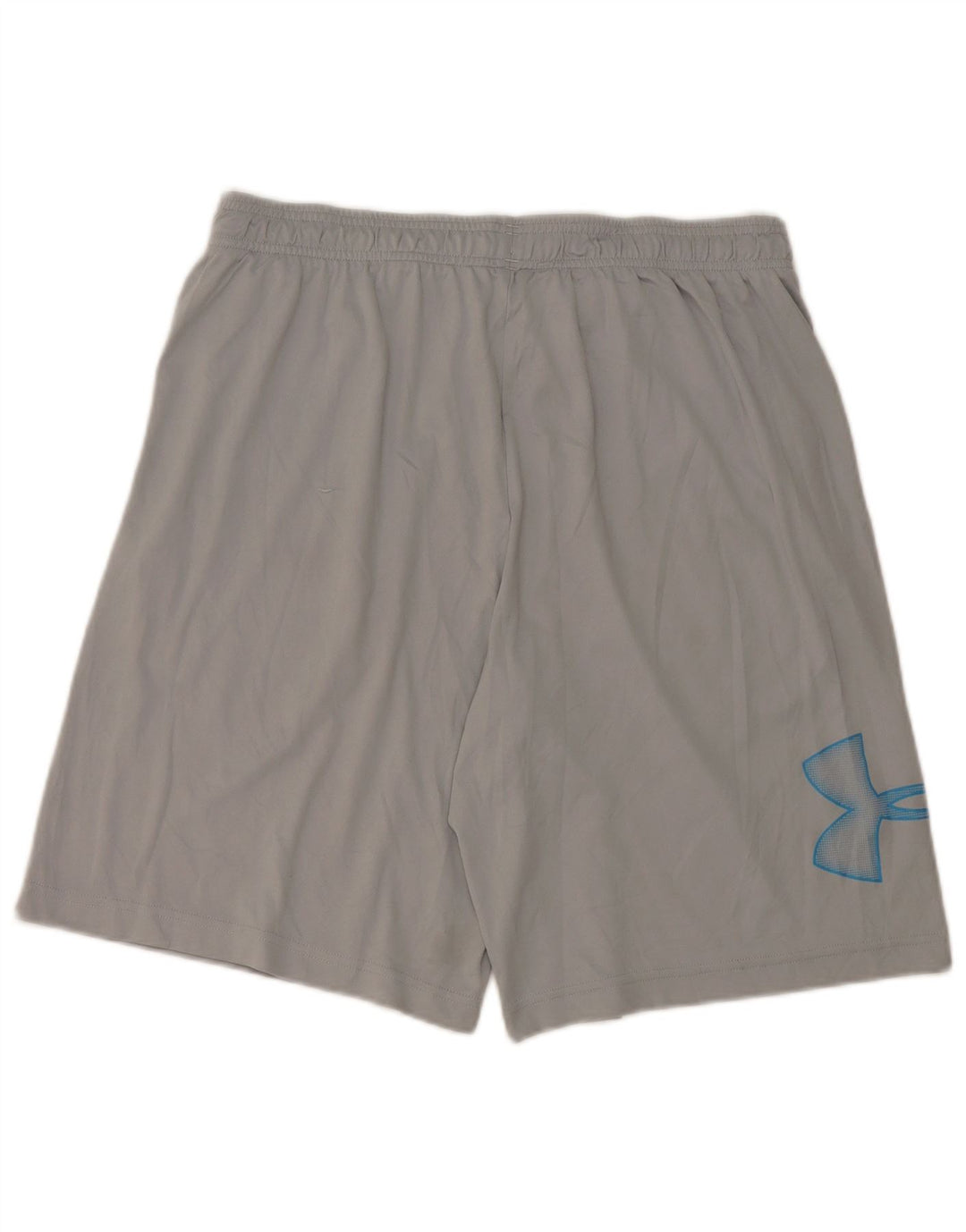 UNDER ARMOUR Pantalones cortos deportivos con gráfico Heat Gear para hombre Poliéster gris grande