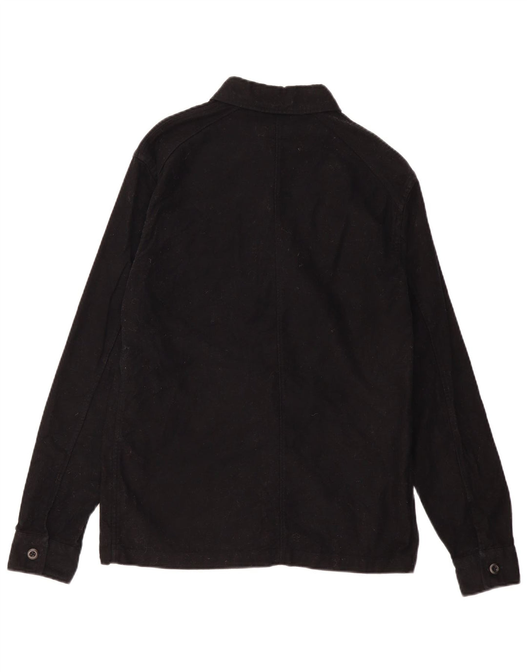 Camisa All Saints Hombre Pequeña Algodón Negro