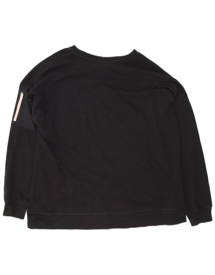 Reebok Hombre Graphic Sudadera Jumper XL Negro