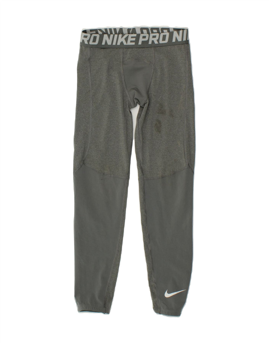 NIKE Boys Graphic Tracksuit Trousers Joggers 10-11 Years Medium Grey Vintage Nike and Second-Hand Nike from Messina Hembry 