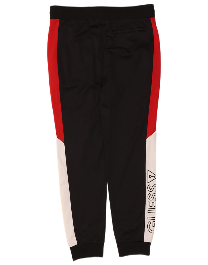 Guess Pantalones De Chándal Con Gráfico Joggers Medium Black Colourblock
