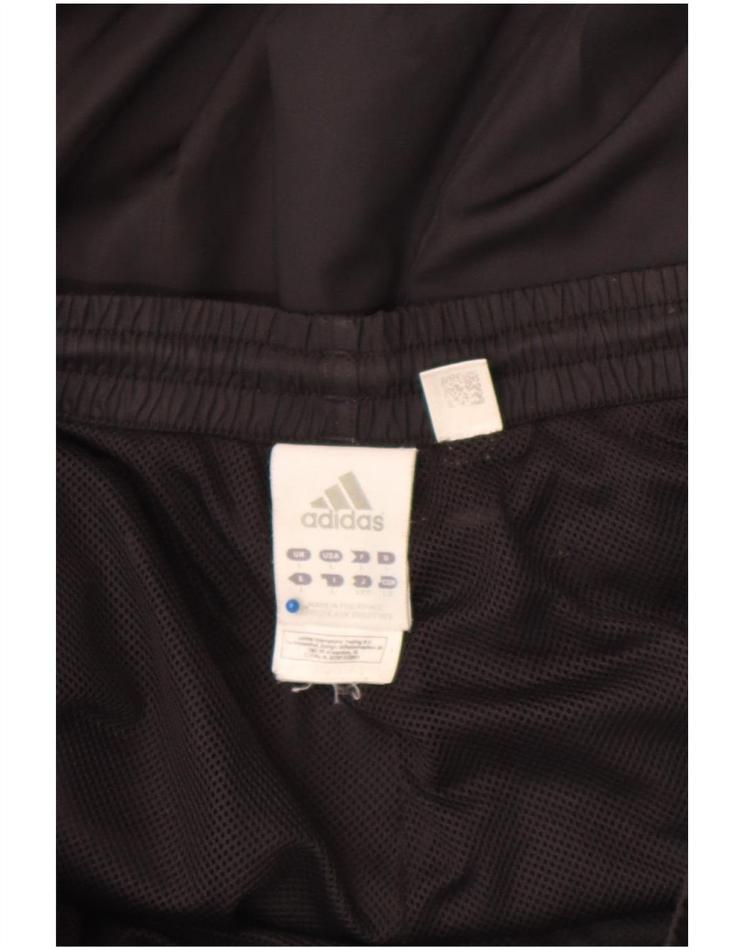 Adidas Hombre Pantalones De Chándal Joggers Large Negro Colorblock Poliéster