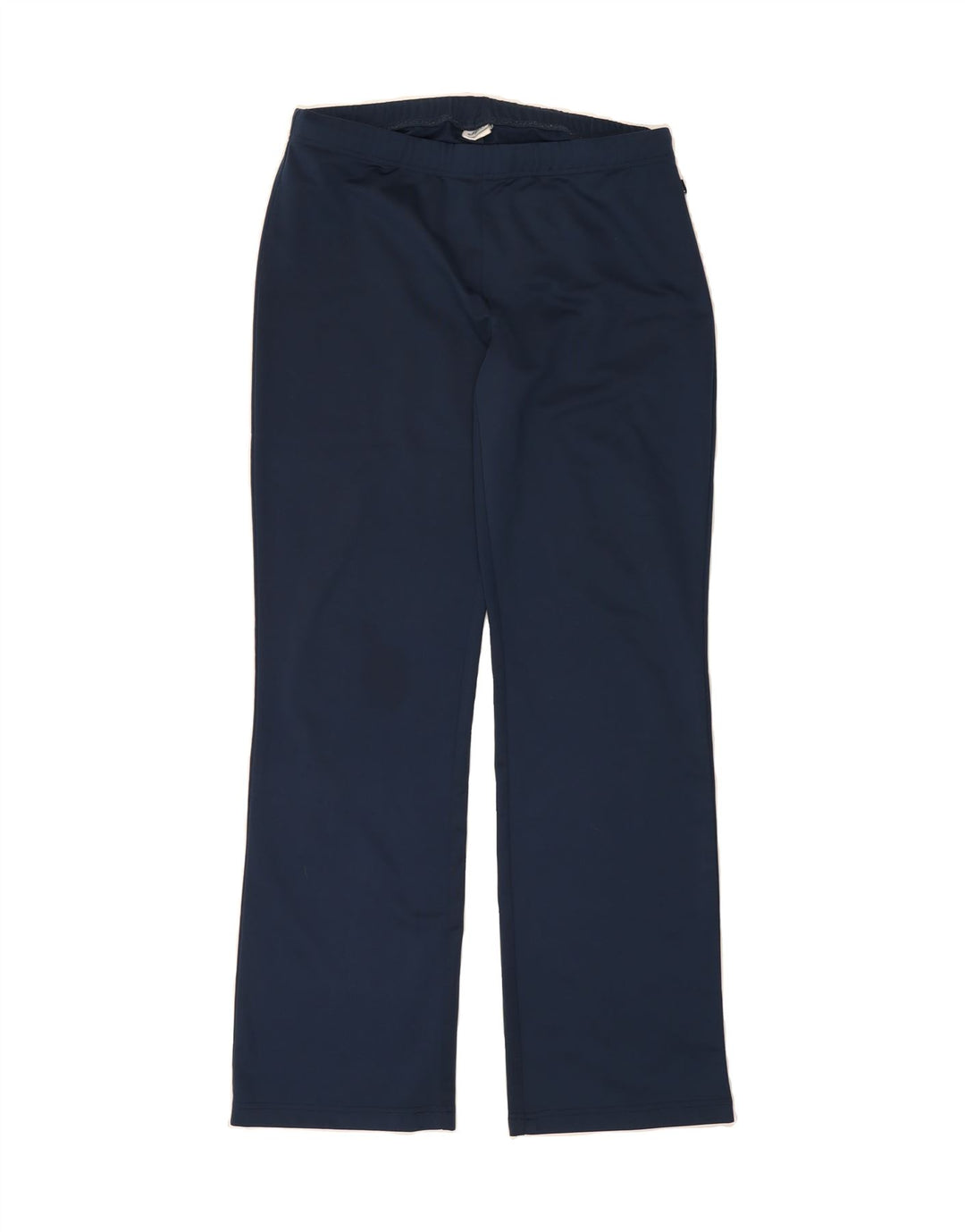 ASICS Womens Tracksuit Trousers UK 14 Large  Navy Blue Polyester Vintage Asics and Second-Hand Asics from Messina Hembry 