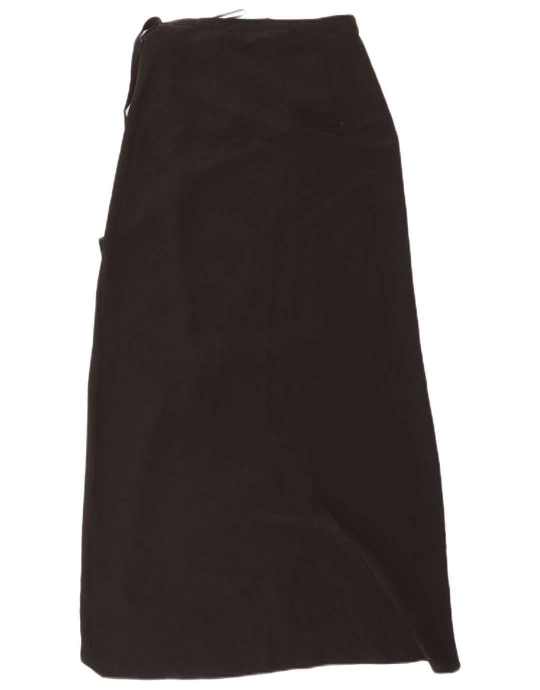 Topshop Falda larga cruzada para mujer UK 8 Small W26 Poliéster negro