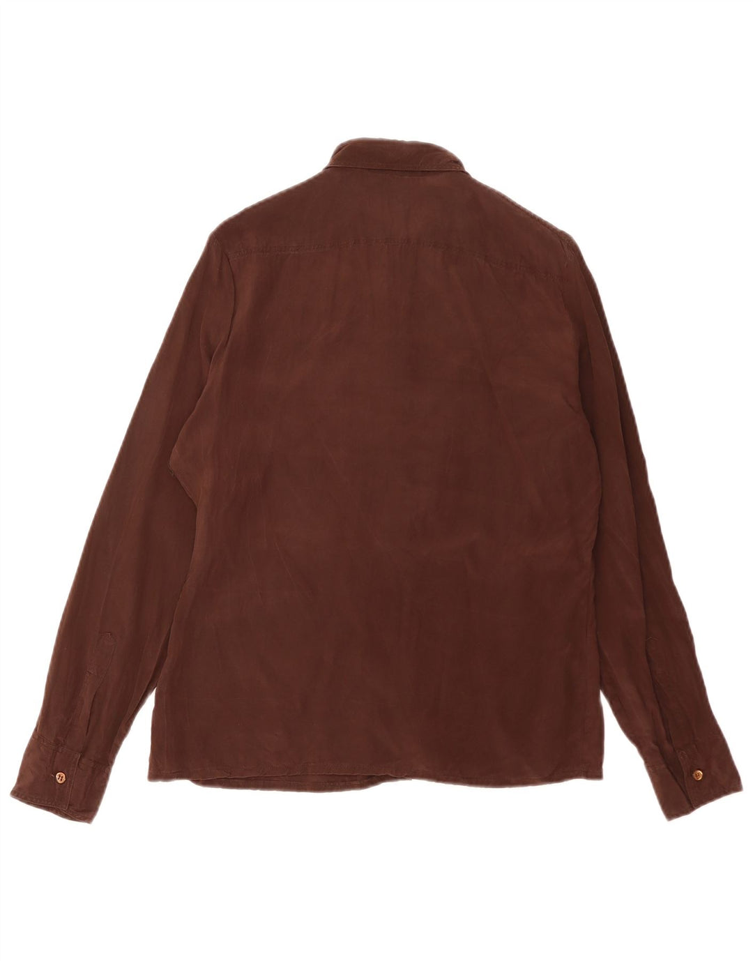 Camisa de mujer Franck Olivier IT 44 Seda marrón medio