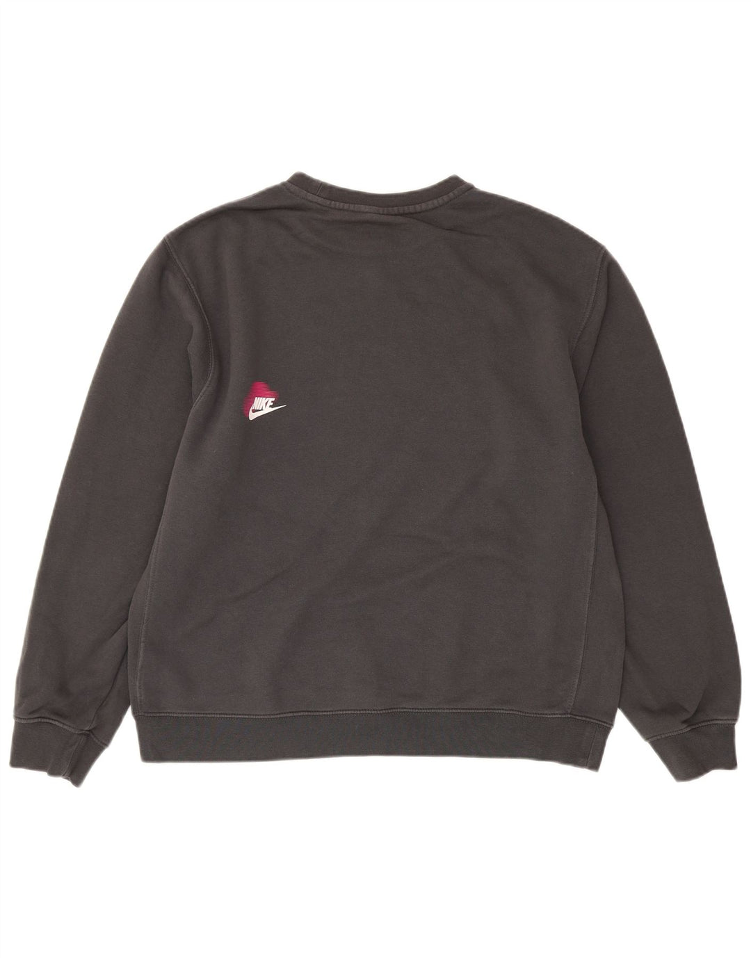 Nike Hombre Sudadera Gráfica Jersey De Algodón Gris Medio