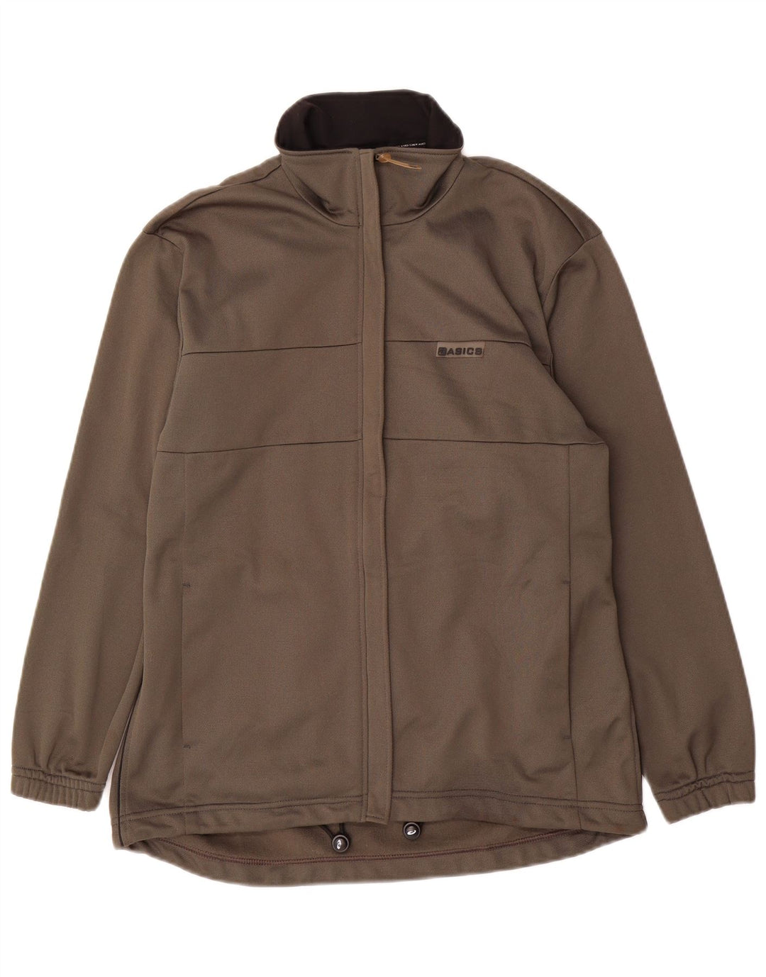 ASICS Chaqueta de chándal holgada para mujer UK 14 Medium Khaki