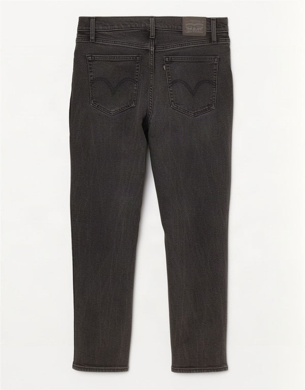 Levi's Vaqueros Cónicos De Cintura Alta Para Mujer W29 L27 Algodón Gris