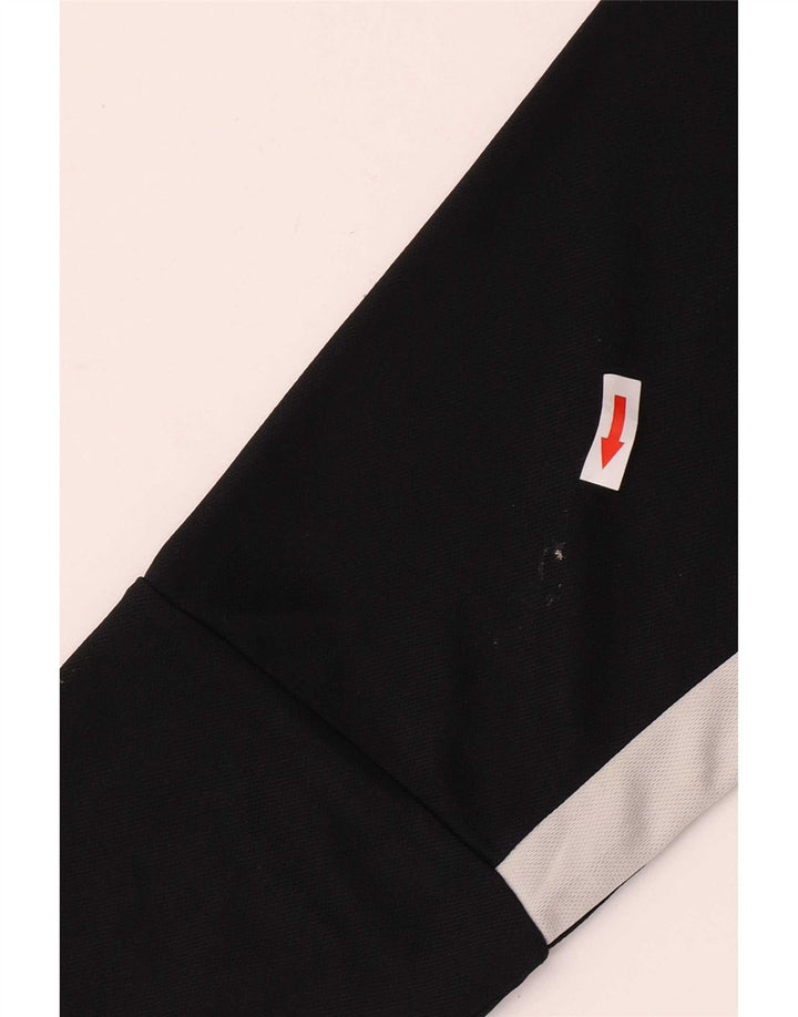 Nike Chaqueta de chándal para niños 13-14 años XL Negro Colorblock Poliéster