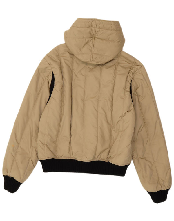 Refrigiwear Chaqueta acolchada con capucha Cruz para hombre UK 40 Large Beige Poliamida