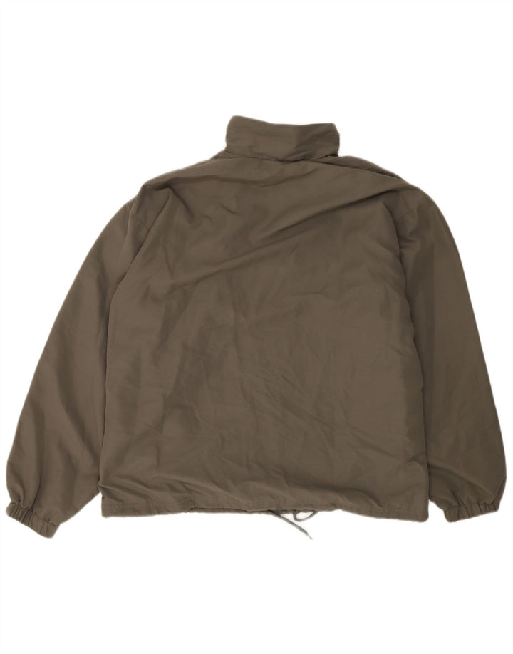 Reebok Hombre Chándal Top Jacket Poliéster Color Block Verde Medio