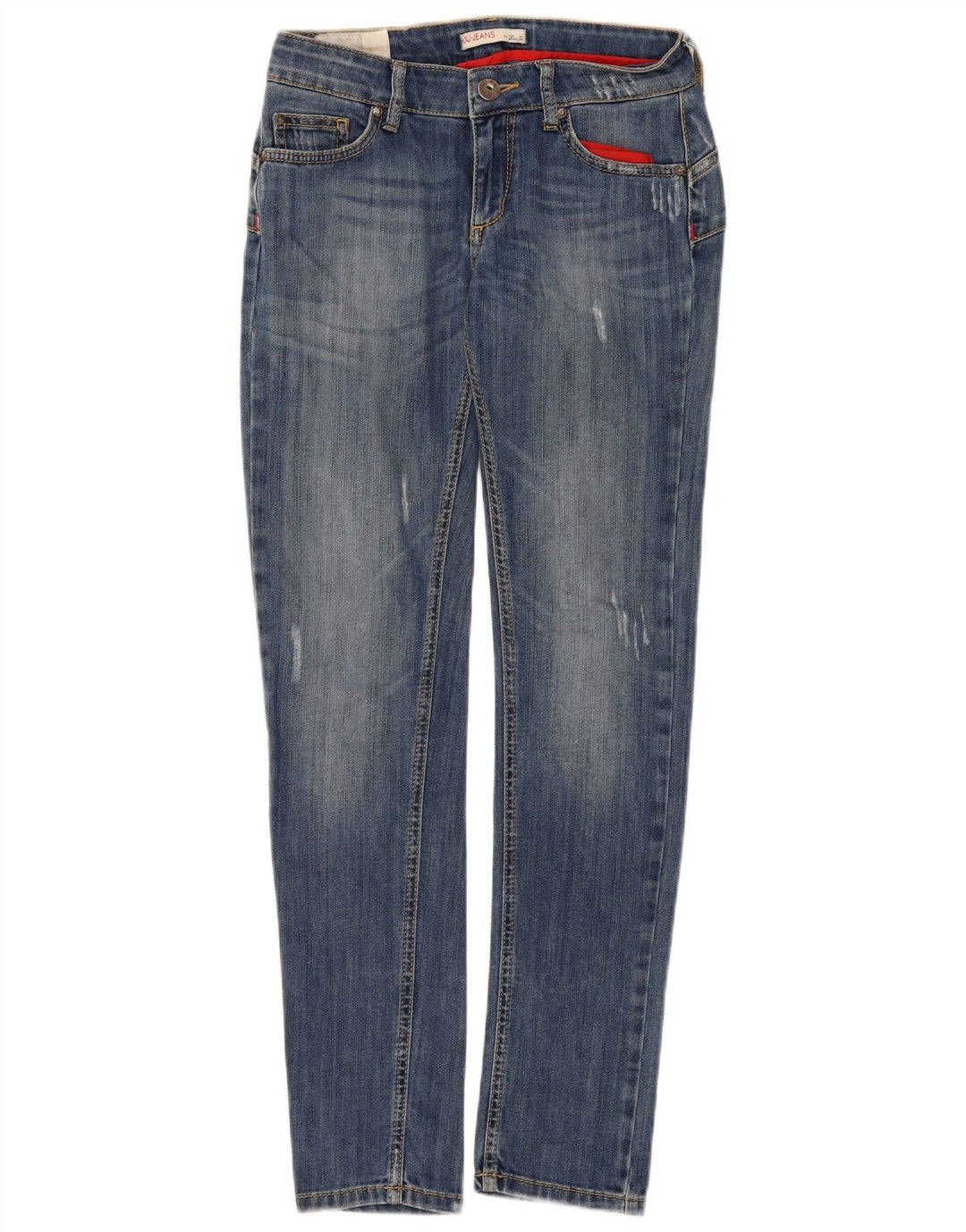Jeans Ajustados Desgastados Mujer Liu Jo W29 L31 Algodón Azul