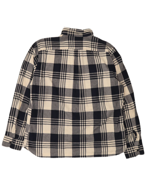 Levi's Camisa de franela para hombre 2XL Algodón a cuadros azul marino