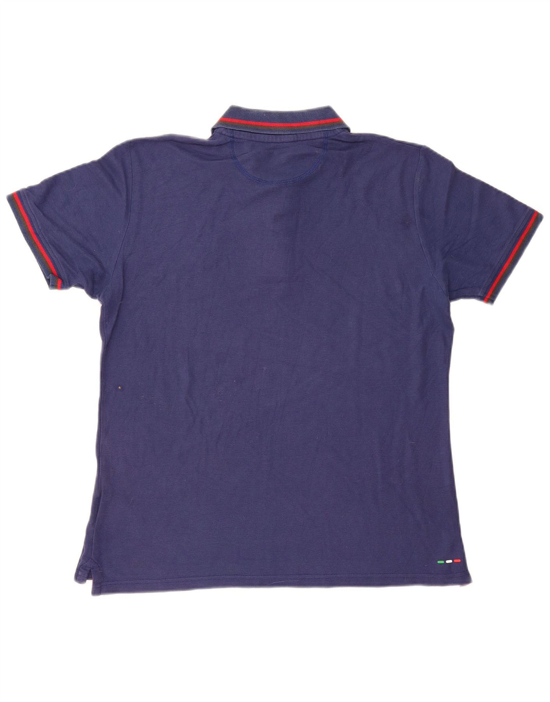 Fila Polo Hombre Grande Azul Marino Algodón
