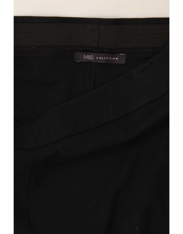Pantalones acampanados para mujer Marks & Spencer W30 L27 Negro