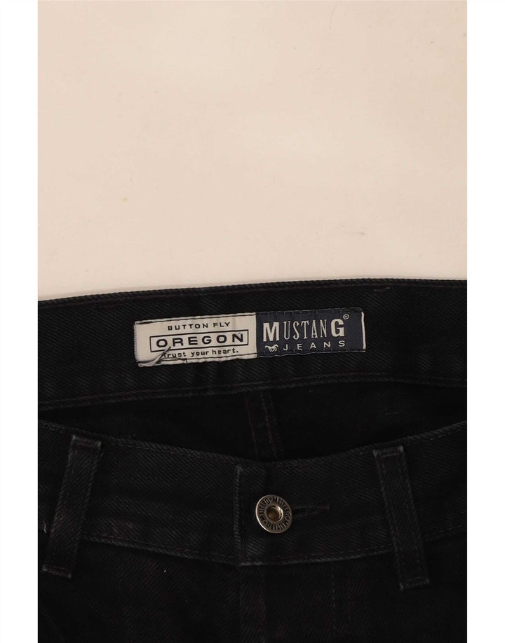 Mustang Vaqueros rectos Oregon para hombre W38 L34 Negro