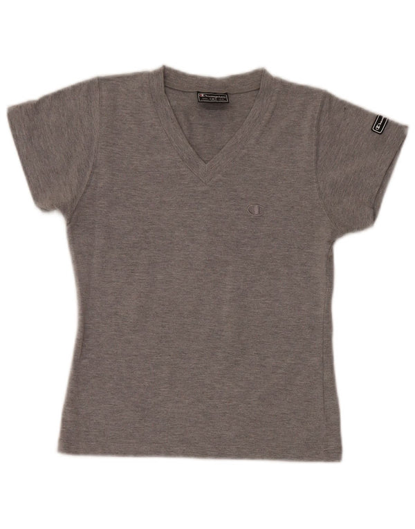 Champion Camiseta Mujer Top UK 8 Small Gris Algodón