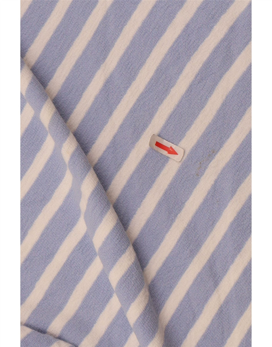 Marks & Spencer Top para mujer de manga larga UK 46 Grande Algodón a rayas azules