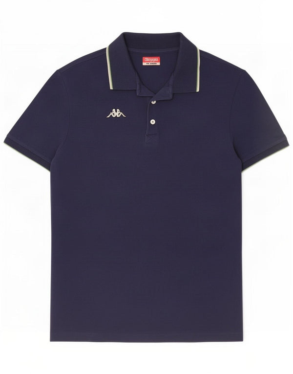 Kappa Polo Hombre XL Azul Marino Algodón