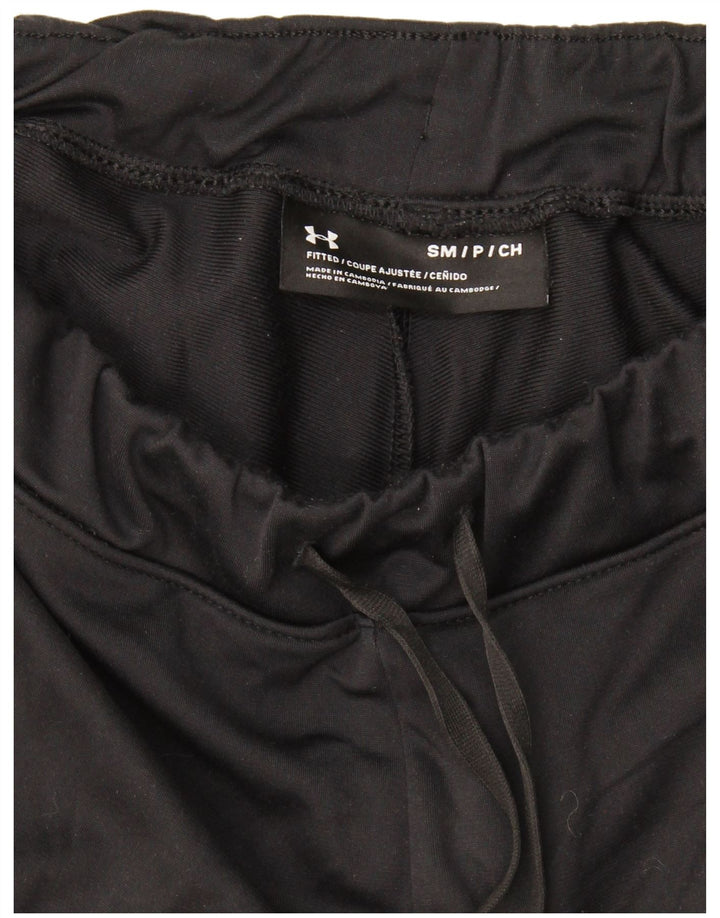 Under Armour Pantalones de chándal para hombre Small Black Colorblock