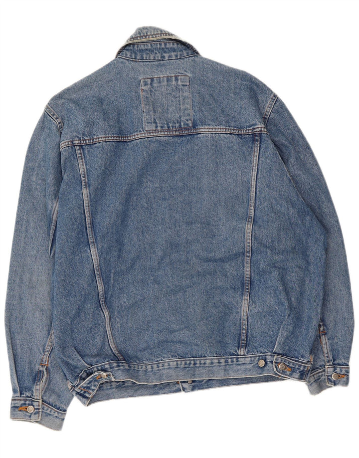 Off Limits Chaqueta vaquera para hombre UK 40 Algodón azul grande