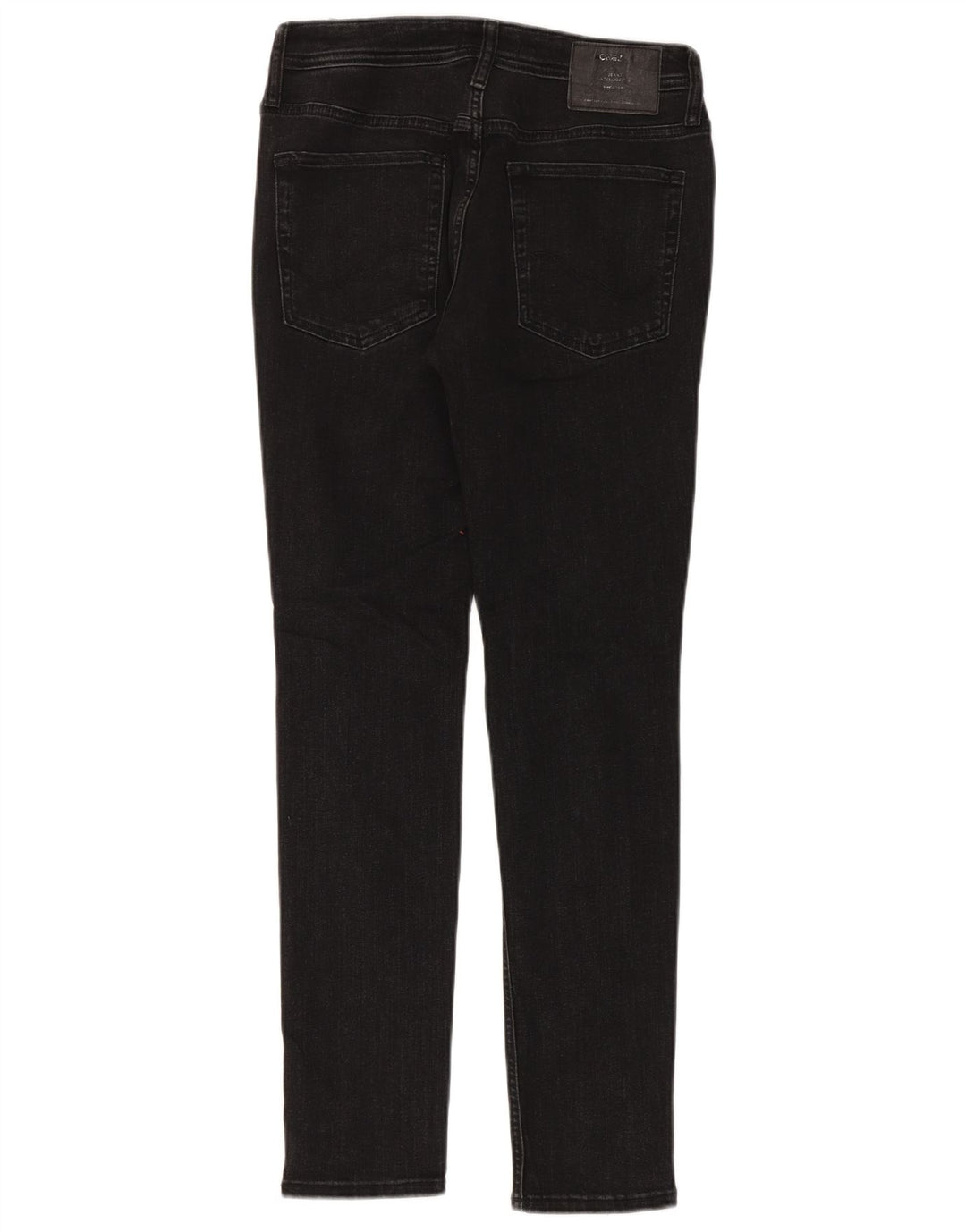 Jack & Jones Vaqueros ajustados desgastados para hombre W32 L30 Algodón negro