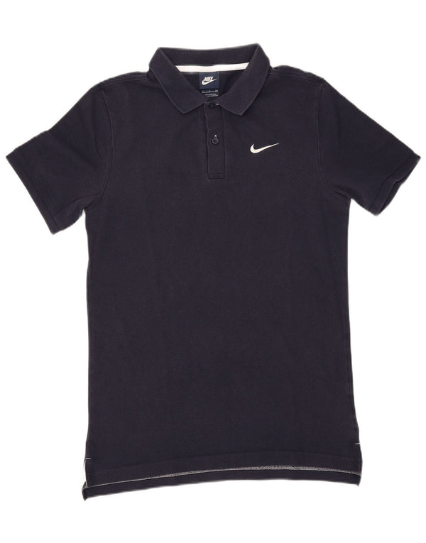Polo Nike Hombre Pequeño Algodón Azul Marino