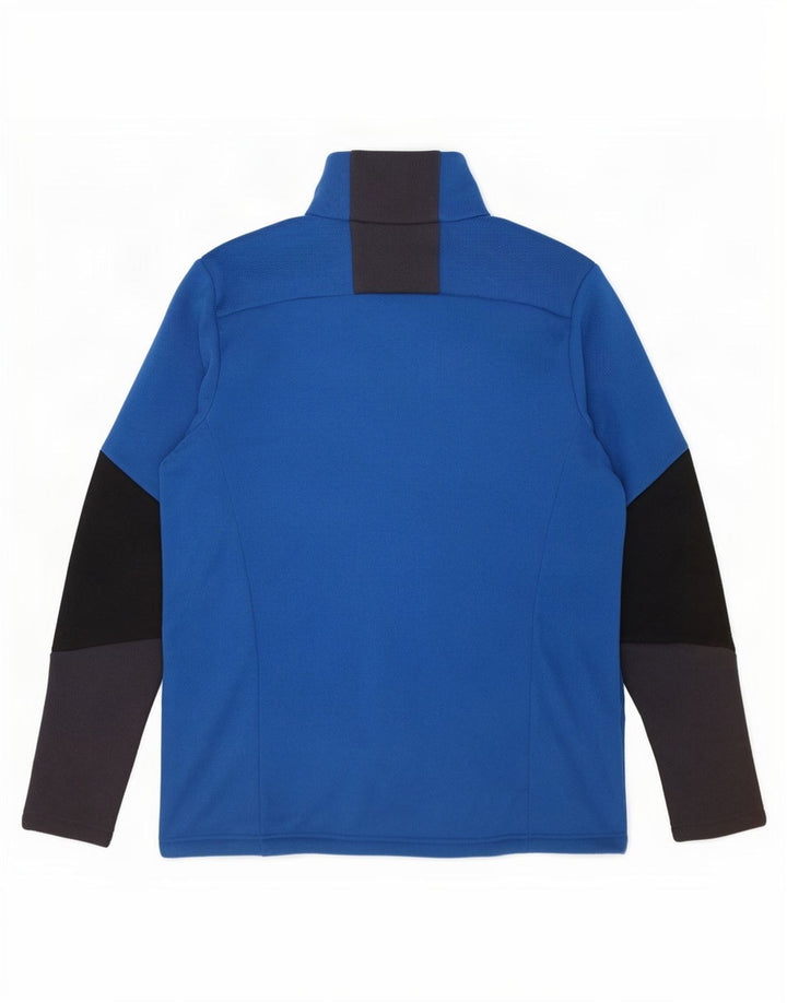 Helly Hansen Hombre Chándal Top Chaqueta Grande Azul Colorblock Poliéster