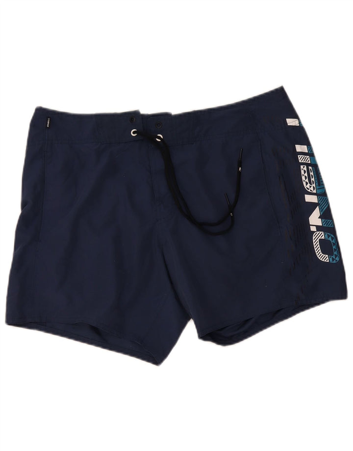 O'NEILL Shorts de baño gráficos para hombre Poliéster azul marino mediano
