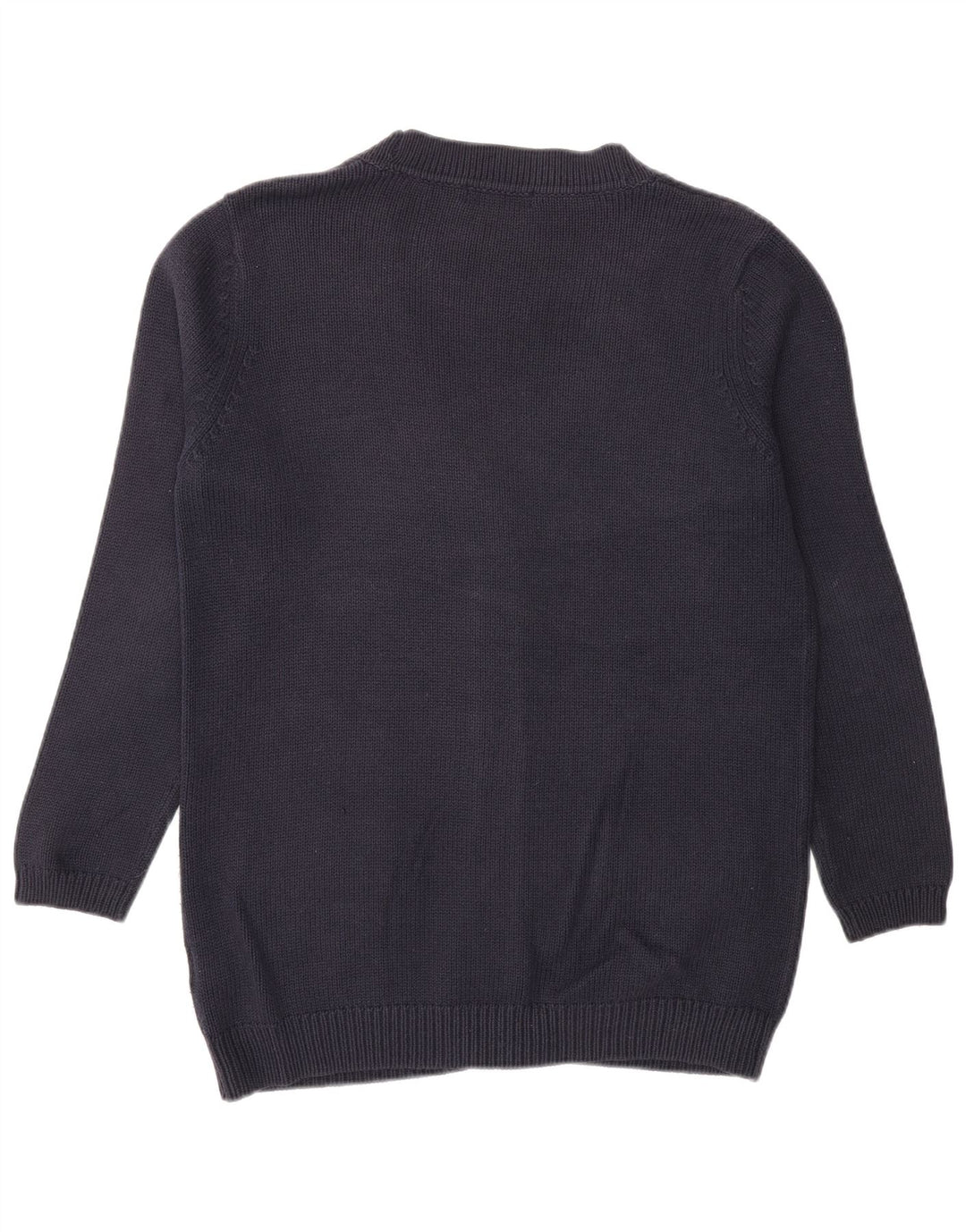 Marks & Spencer Suéter tipo cárdigan extragrande para mujer UK 8 Small Azul marino