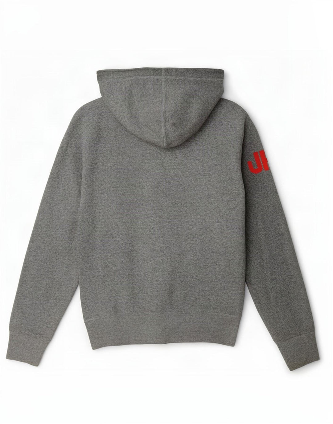 Superdry Hombre Sudadera Con Capucha Y Cremallera Gráfica De Algodón Gris Medio