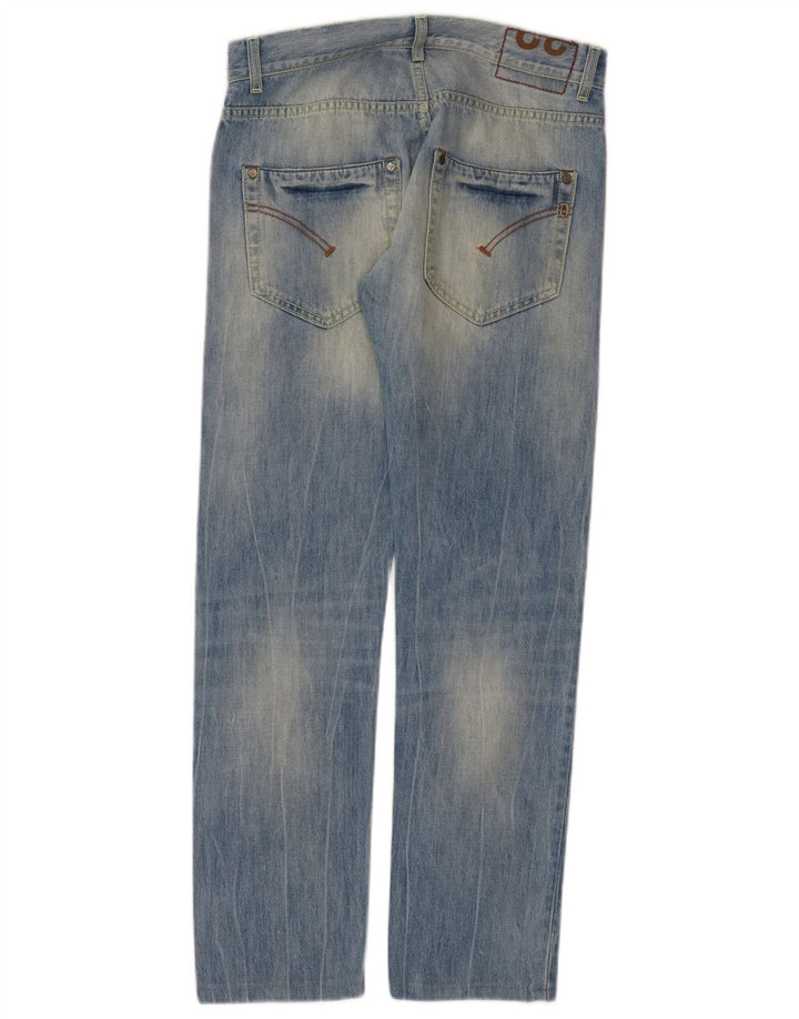 Dondup Vaqueros Rectos Hombre W32 L30 Algodón Azul